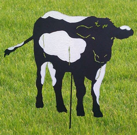 cow yard stakes|Cow Yard Stake .
